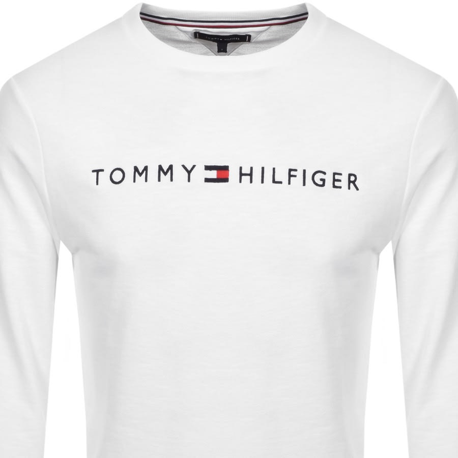 Alternative Image for ProductTommy Hilfiger Lounge Logo Sweatshirt White2